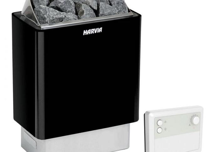 Harvia Trendy XE Kachel 9kW incl. besturing CF9 en 1 doos stenen