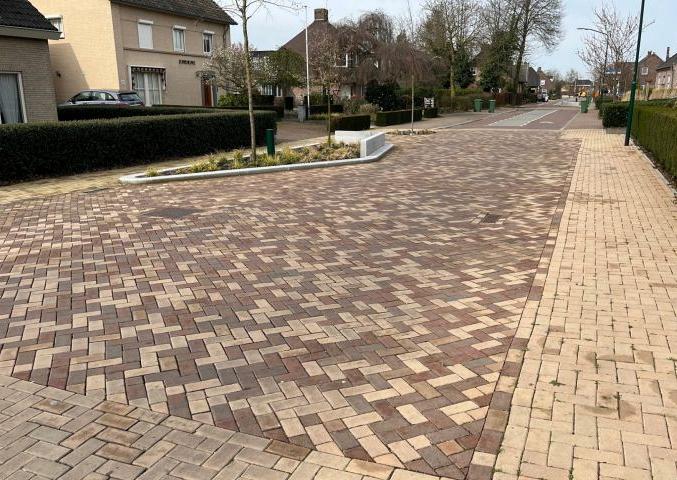 Ravenna Strak KK70 bruin rood bezand