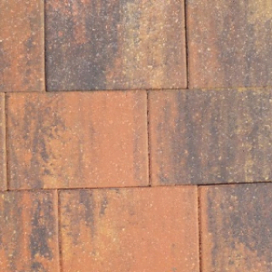 Straksteen 20x30x6cm bruin gv