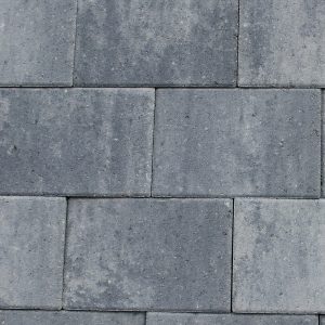 Straksteen 30x40x6cm grijs-zwart
